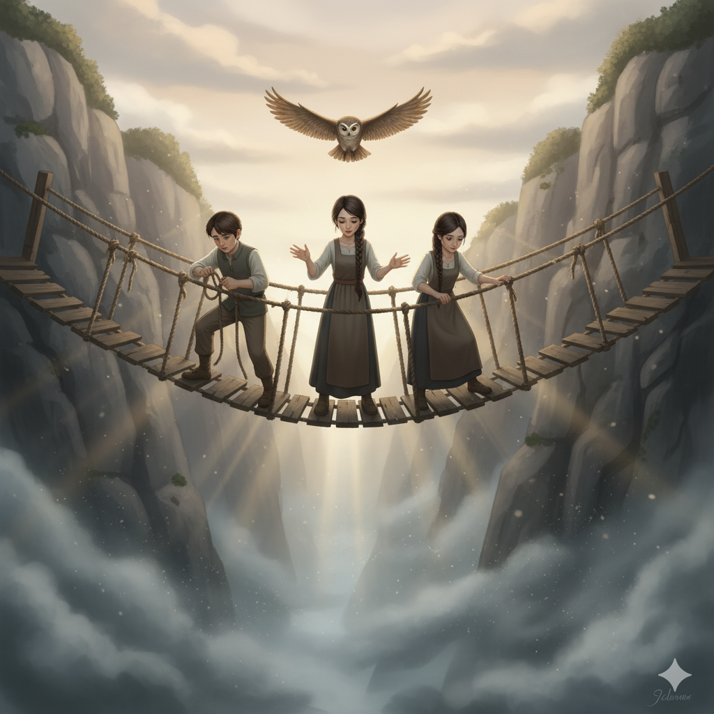 Crossing the Sunken Gorge
