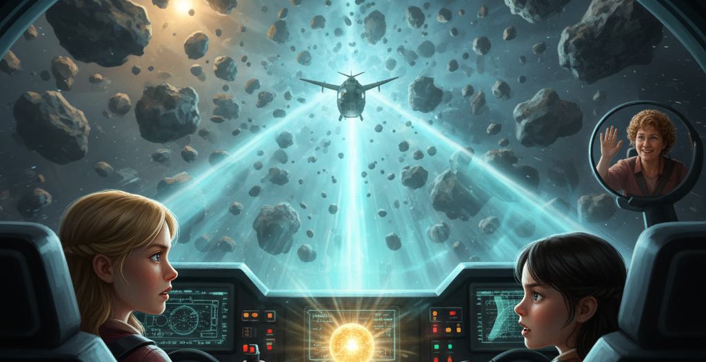 Saving the Supply Shuttle in the Asteroid Field