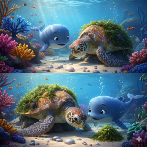 Wally and the Sad Sea Turtle